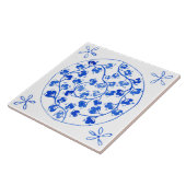 Mediterrane Blume Fliese (Seite)