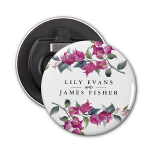 Mediterrane Bougainvillea Gastgeschenk Hochzeit St Flaschenöffner