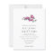 Mediterrane Bougainvillea Pink Burgund Floral I