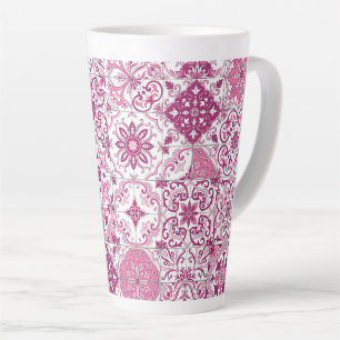 mediterrane Farbtöne/ Azulejo-Fliesen Milchtasse