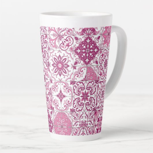 mediterrane Farbtöne/ Azulejo-Fliesen Milchtasse (Rechte Ecke)