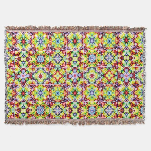 mediterrane Fliesen, alkoholfarbene Fliesen, Majol Decke (Vorderseite)