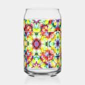 mediterrane Fliesen, alkoholfarbene Fliesen, Majol Dosenglas (Rückseite)