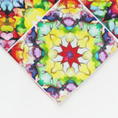 mediterrane Fliesen, alkoholfarbene Fliesen, Majol Fleecedecke (Ecke)