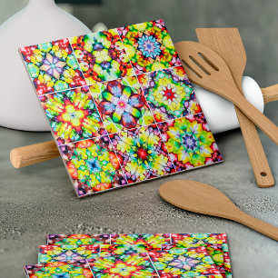 mediterrane Fliesen, alkoholfarbene Fliesen, Majol Fliese