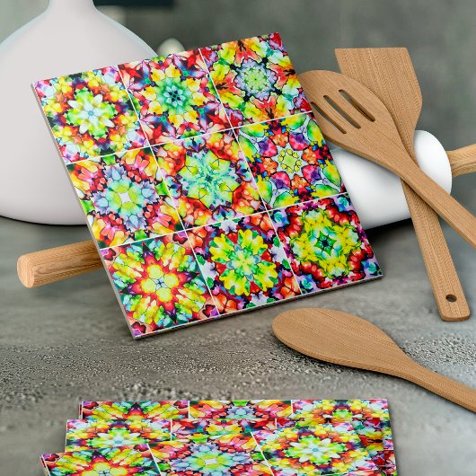 mediterrane Fliesen, alkoholfarbene Fliesen, Majol Fliese