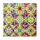 mediterrane Fliesen, alkoholfarbene Fliesen, Majol Fliese (Vorderseite)