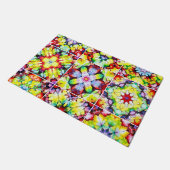 mediterrane Fliesen, alkoholfarbene Fliesen, Majol Fußmatte (Schrägansicht)