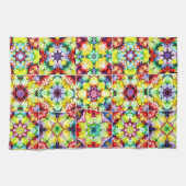 mediterrane Fliesen, alkoholfarbene Fliesen, Majol Geschirrtuch (Horizontal)