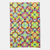 mediterrane Fliesen, alkoholfarbene Fliesen, Majol Geschirrtuch (Vertikal)