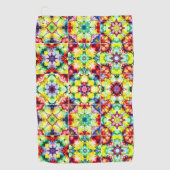 mediterrane Fliesen, alkoholfarbene Fliesen, Majol Golfhandtuch (Vorderseite)