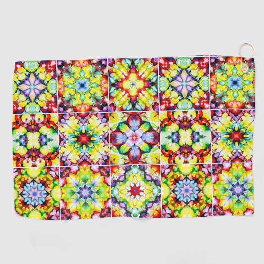 mediterrane Fliesen, alkoholfarbene Fliesen, Majol Golfhandtuch (Horizontal)