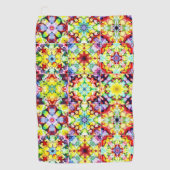 mediterrane Fliesen, alkoholfarbene Fliesen, Majol Golfhandtuch (Vorderseite)