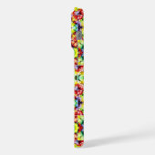 mediterrane Fliesen, alkoholfarbene Fliesen, Majol iPhone Hülle (Linke Seite)