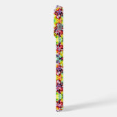 mediterrane Fliesen, alkoholfarbene Fliesen, Majol iPhone Hülle (Linke Seite)