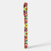 mediterrane Fliesen, alkoholfarbene Fliesen, Majol iPhone Hülle (Linke Seite)