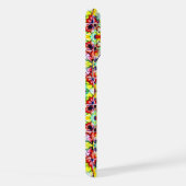 mediterrane Fliesen, alkoholfarbene Fliesen, Majol iPhone Hülle (Rechte Seite)