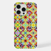 mediterrane Fliesen, alkoholfarbene Fliesen, Majol iPhone Hülle (Rückseite)