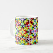 mediterrane Fliesen, alkoholfarbene Fliesen, Majol Kaffeetasse (Vorderseite Links)