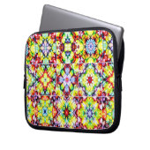 mediterrane Fliesen, alkoholfarbene Fliesen, Majol Laptopschutzhülle (Vorderseite Links)