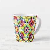 mediterrane Fliesen, alkoholfarbene Fliesen, Majol Milchtasse (Rechte Ecke)