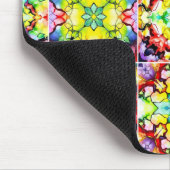 mediterrane Fliesen, alkoholfarbene Fliesen, Majol Mousepad (Ecke)