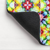 mediterrane Fliesen, alkoholfarbene Fliesen, Majol Mousepad (Ecke)