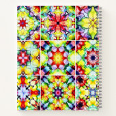 mediterrane Fliesen, alkoholfarbene Fliesen, Majol Notizblock (Rückseite)