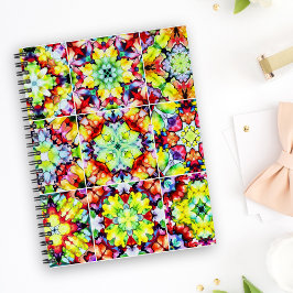 mediterrane Fliesen, alkoholfarbene Fliesen, Majol Notizblock