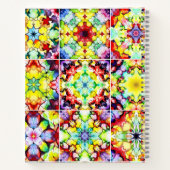 mediterrane Fliesen, alkoholfarbene Fliesen, Majol Notizblock (Rückseite)