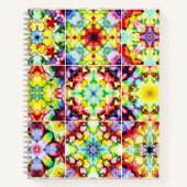 mediterrane Fliesen, alkoholfarbene Fliesen, Majol Notizblock (Vorderseite)