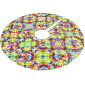 mediterrane Fliesen, alkoholfarbene Fliesen, Majol Polyester Weihnachtsbaumdecke (Schrägansicht)