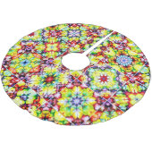 mediterrane Fliesen, alkoholfarbene Fliesen, Majol Polyester Weihnachtsbaumdecke (Schrägansicht)