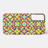 mediterrane Fliesen, alkoholfarbene Fliesen, Majol Samsung Galaxy Hülle (Rückseite (Horizontal))