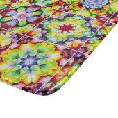 mediterrane Fliesen, alkoholfarbene Fliesen, Majol Schneidebrett (Ecke)