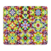 mediterrane Fliesen, alkoholfarbene Fliesen, Majol Schneidebrett (Vorderseite)