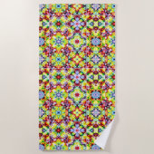 mediterrane Fliesen, alkoholfarbene Fliesen, Majol Strandtuch (Vorderseite)