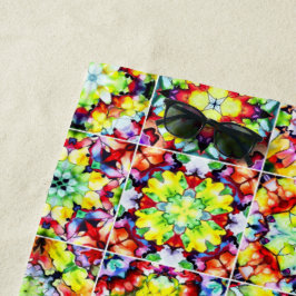 mediterrane Fliesen, alkoholfarbene Fliesen, Majol Strandtuch