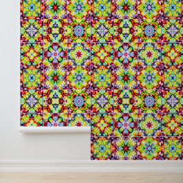 mediterrane Fliesen, alkoholfarbene Fliesen, Majol Tapete