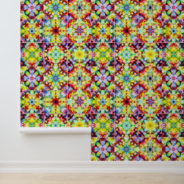 mediterrane Fliesen, alkoholfarbene Fliesen, Majol Tapete