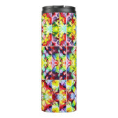 mediterrane Fliesen, alkoholfarbene Fliesen, Majol Thermosbecher (Rückseite)