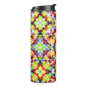 mediterrane Fliesen, alkoholfarbene Fliesen, Majol Thermosbecher (Nach links gedreht)