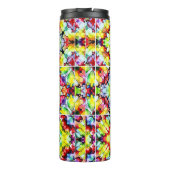 mediterrane Fliesen, alkoholfarbene Fliesen, Majol Thermosbecher (Rückseite)