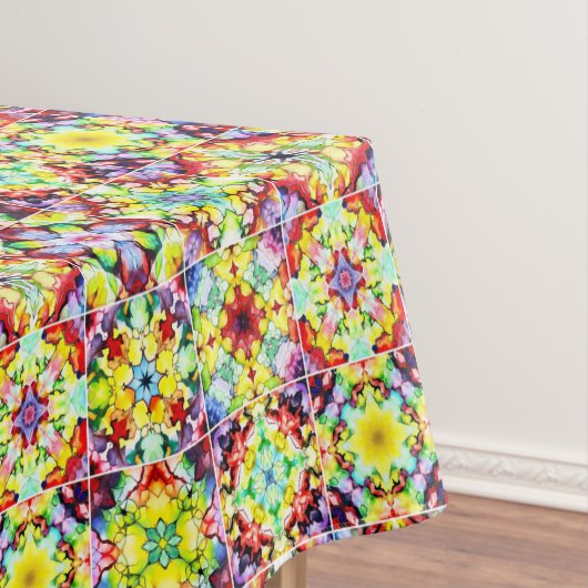 mediterrane Fliesen, alkoholfarbene Fliesen, Majol Tischdecke (Beispiel)