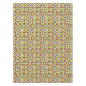 mediterrane Fliesen, alkoholfarbene Fliesen, Majol Tischdecke (Vorderseite)