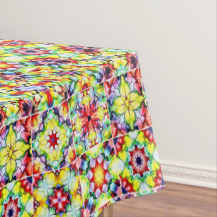 mediterrane Fliesen, alkoholfarbene Fliesen, Majol Tischdecke