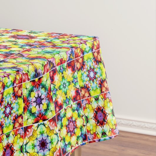 mediterrane Fliesen, alkoholfarbene Fliesen, Majol Tischdecke (Beispiel)