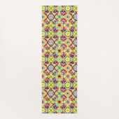 mediterrane Fliesen, alkoholfarbene Fliesen, Majol Yogamatte (Rückseite)