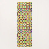 mediterrane Fliesen, alkoholfarbene Fliesen, Majol Yogamatte (Rückseite)