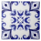 mediterrane Fliesen, Majolika, sizilianisch, Fliese (Vorderseite)